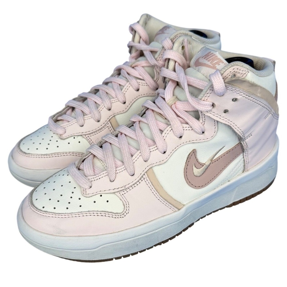 Nike Dunk High Up Sail Light Madder Root Pink DH3718-102 Womens‎ 7